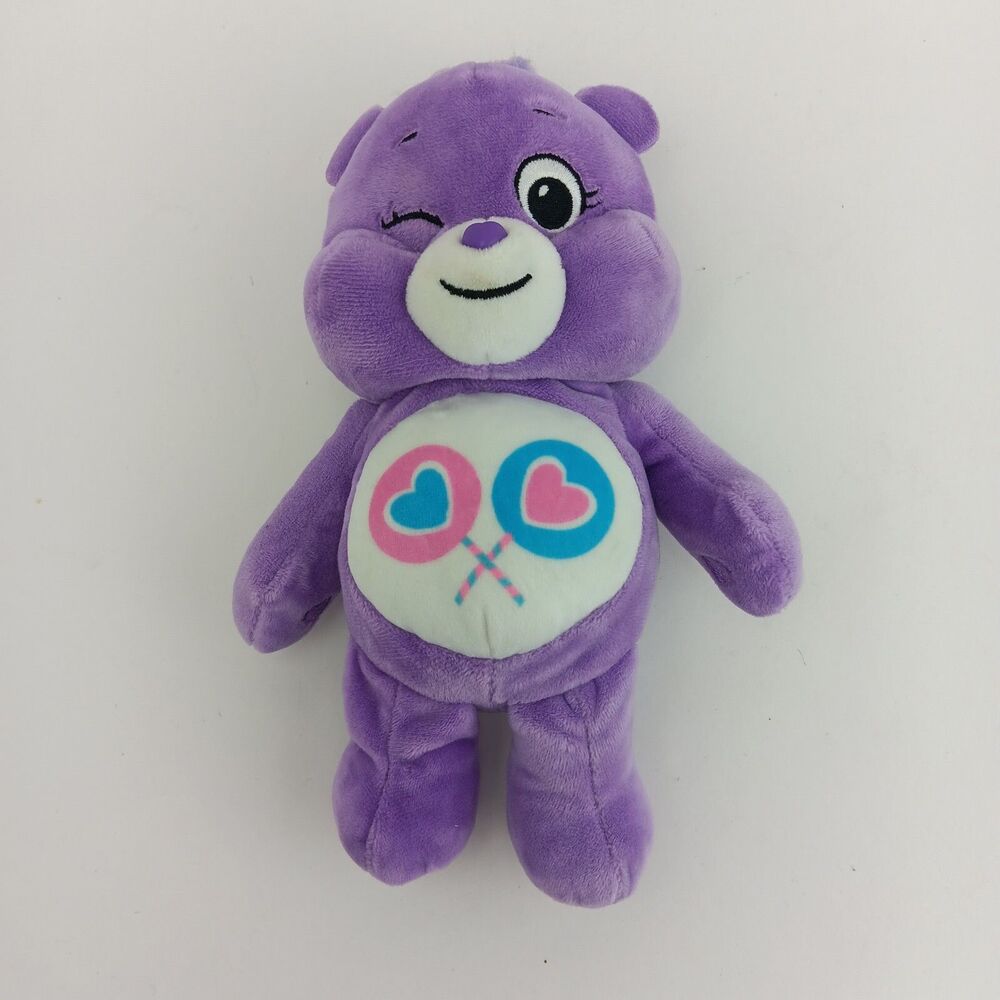 Care Bears Basic Fun Share Bear Purple 10 inch 2020 Plush Toy Stuffed Animal
